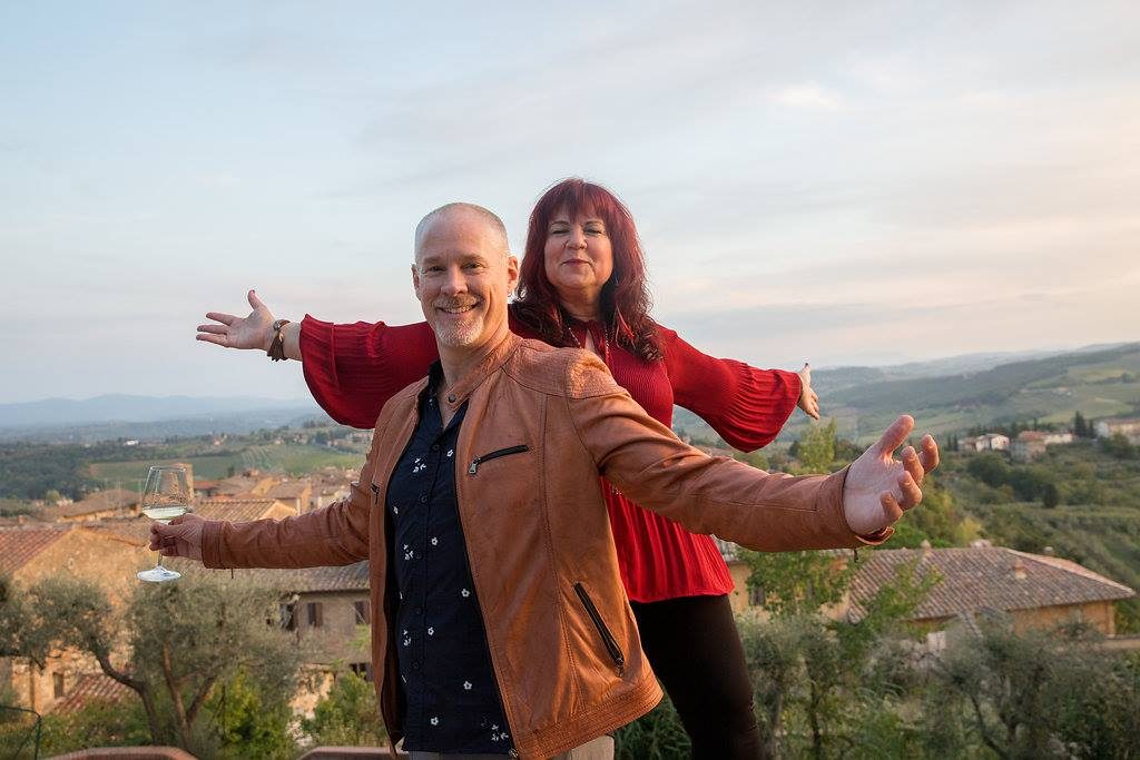 Pamela Madsen and Dan Powers